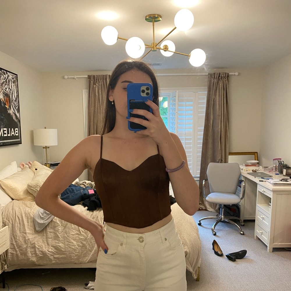 NWT- Zara Satin Corset